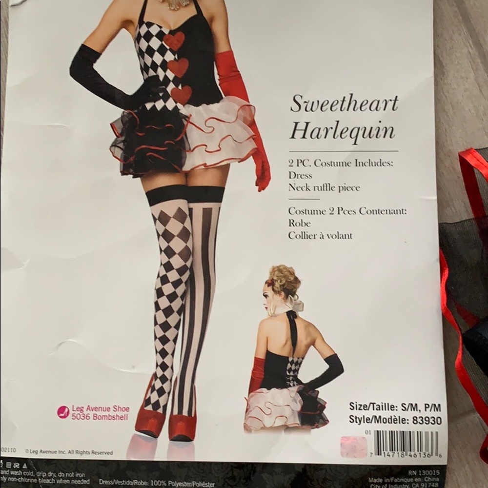 Harlequin Costume Dress